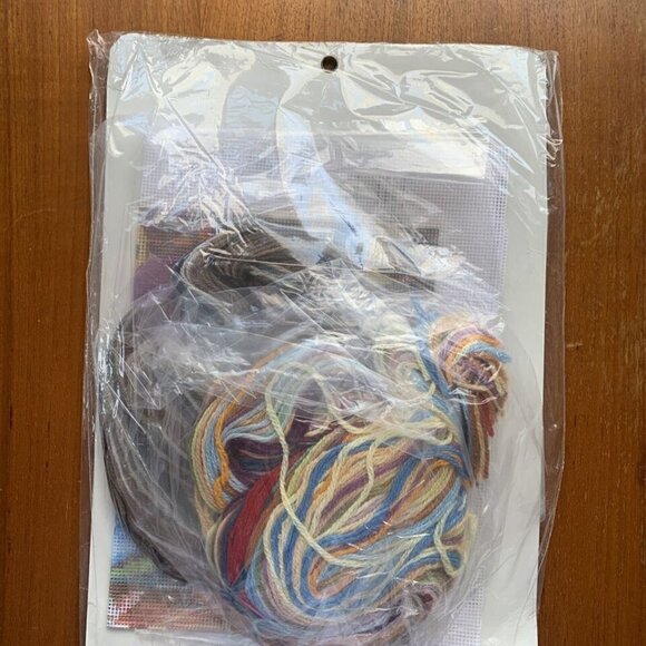 Christmas Nativity Scene 18x10 Needlepoint Kit Nancy Rossi NEW sealed Bucilla - Picture 7 of 8